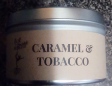 Load image into Gallery viewer, Tobacco and Caramel Hand-Poured 100% Soy Wax Candles
